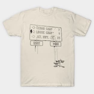 Directions to Bluff Creek? T-Shirt